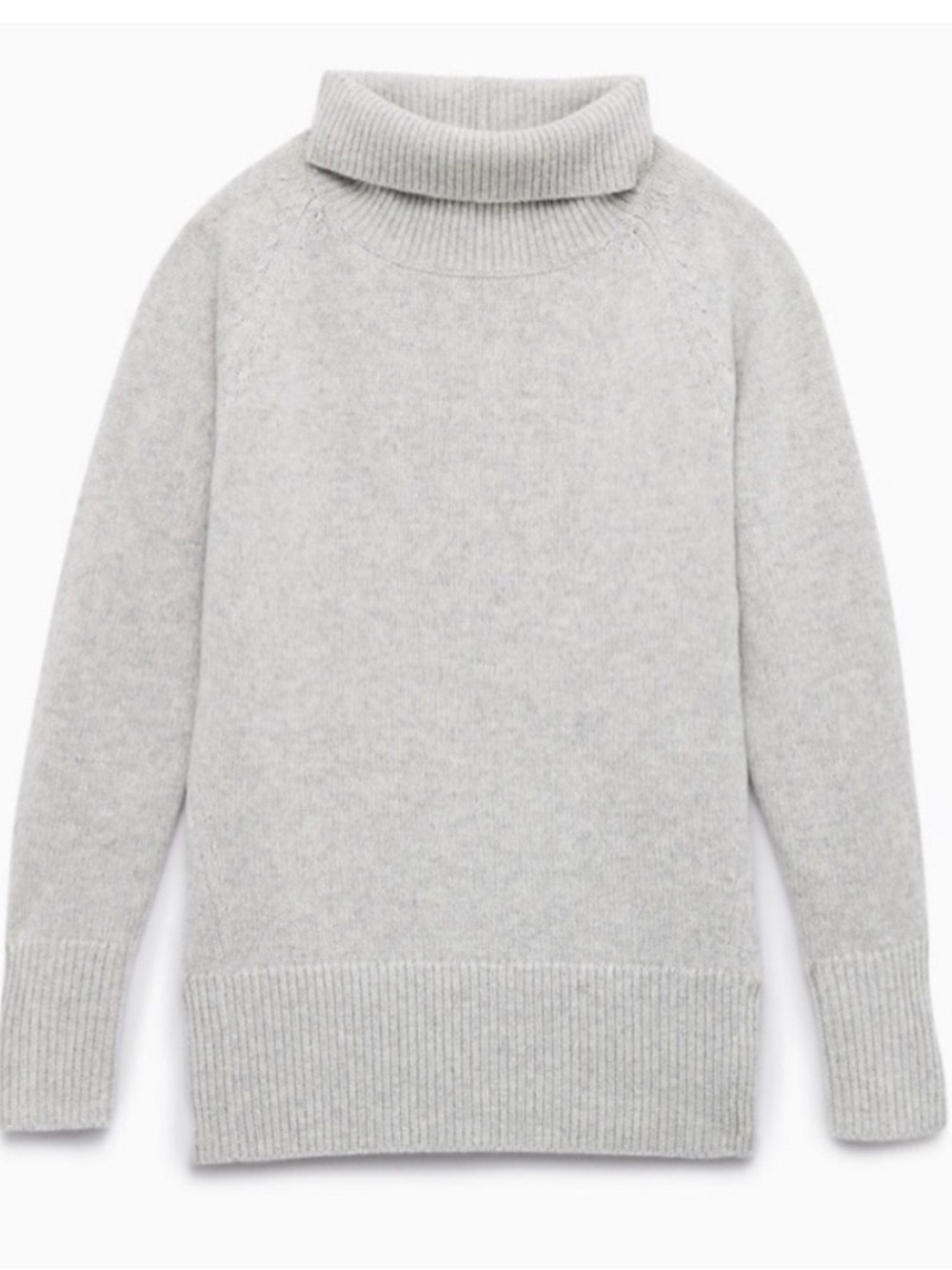Aritzia Babaton Nicolas Wool Cashmere Sweater Grey S Classic Turtleneck Capsule